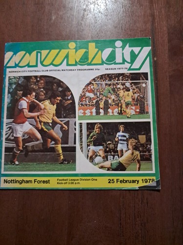 Signed norwich city vs - signed!,