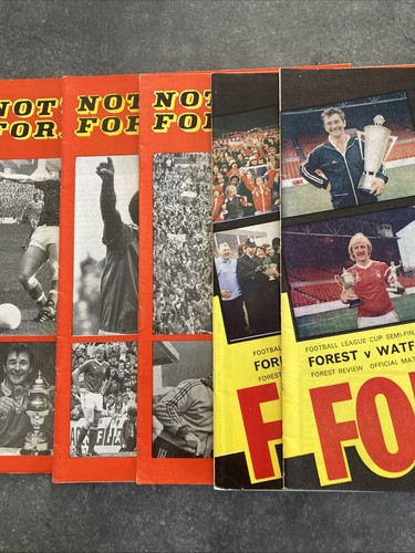 Nottingham forest programmes - forest,