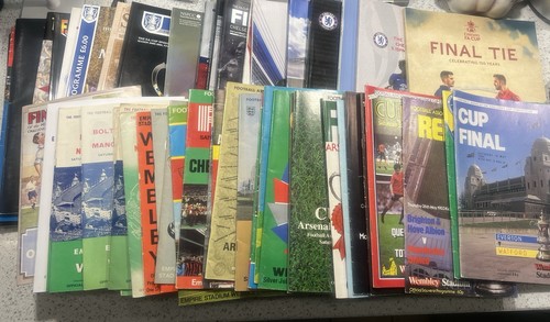 Cup final programmes - final,