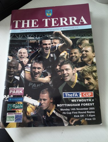 Weymouth nottingham forest - v,