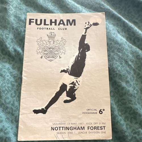 Fulham nottingham forest - nottingham,