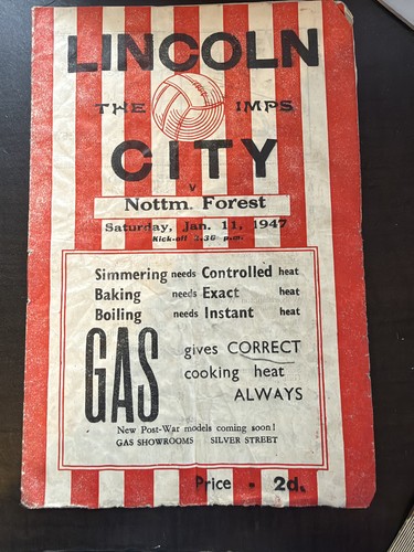 Lincoln city nottingham - city, v
