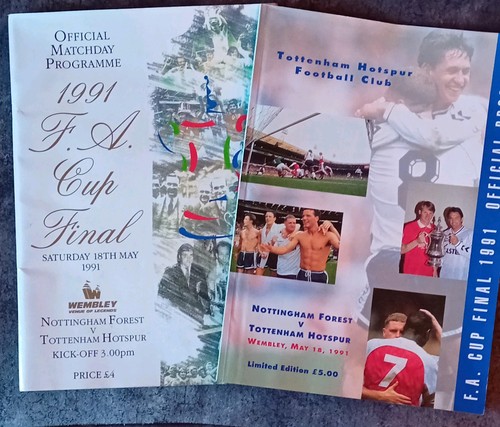 1991 cup final matchday - fa,
