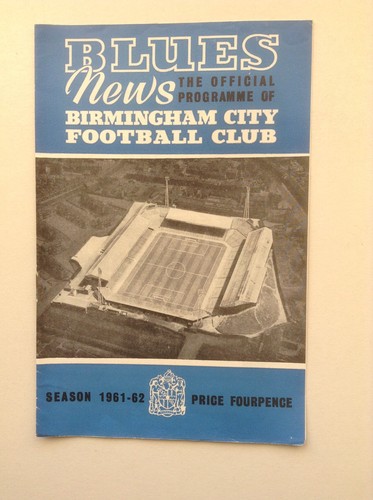 1961 birmingham city v - ,
