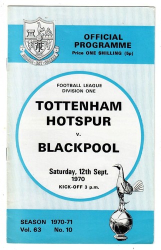 Tottenham hotspur 1970 - -,