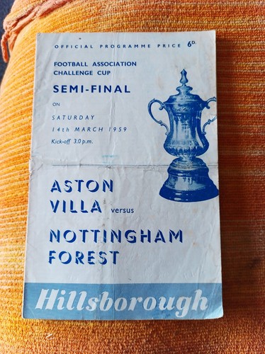 1959 cup semi - 14/3/1959,