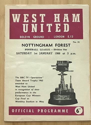 1966 west ham united - 1966,