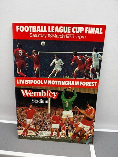 1978 league cup - 1978, final