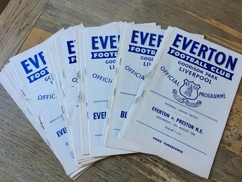 Everton 1950s and 1960s home - and,