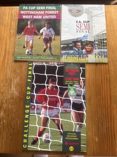 Nottingham forest programmes - 3,