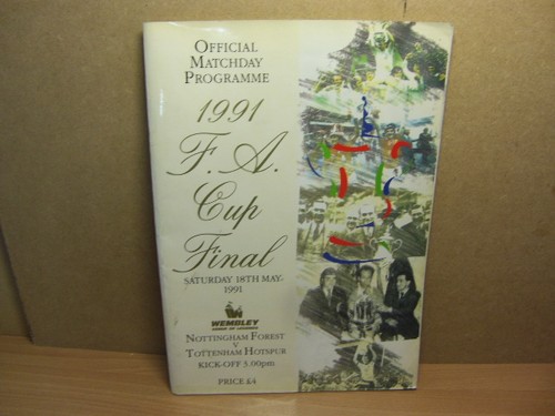 Cup final 1991 - f.a.,