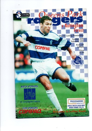 Queens park rangers - rangers, v