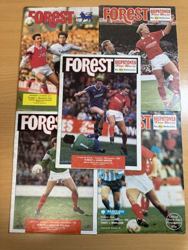 Nottingham forest programmes - nottingham,