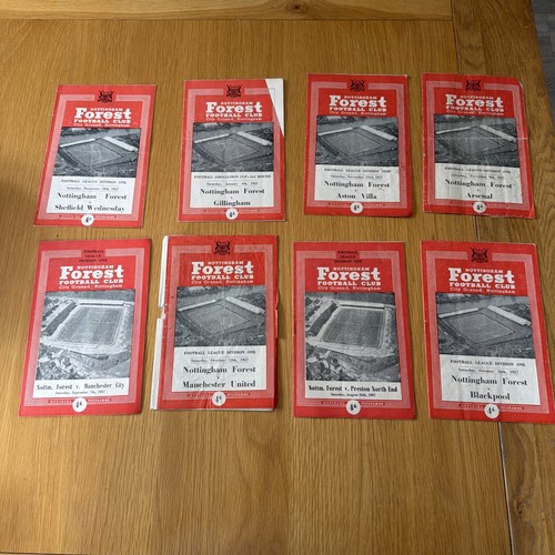 Eight 1957 nottingham forest - 1957,