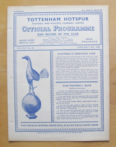 Tottenham hotspur nottingham - hotspur, v