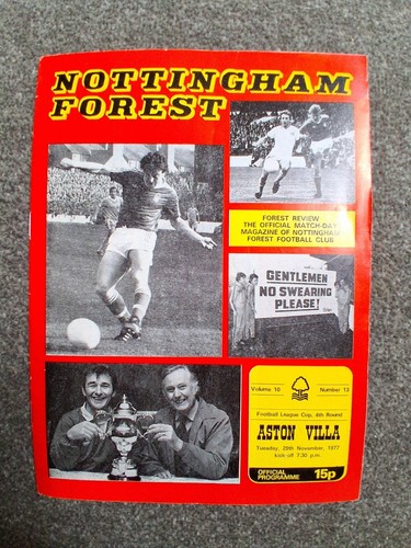 Nottingham forest aston - nottingham, v