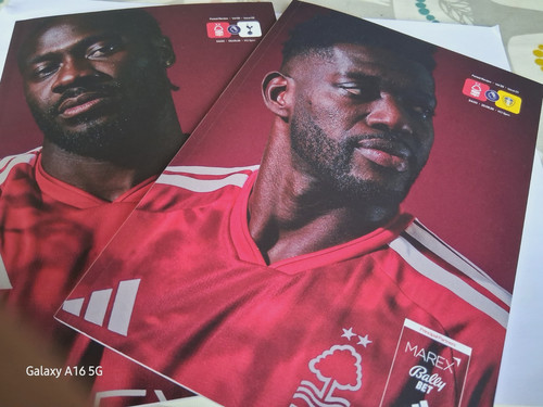 Nottingham forest programmes - nottingham,