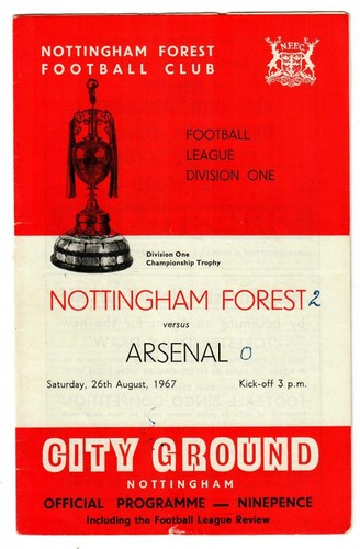 Nottingham forest 1967 - forest, 1967-68