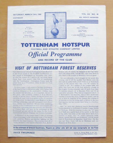 Tottenham hotspur nottingham - tottenham,