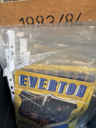Everton home programmes - home,