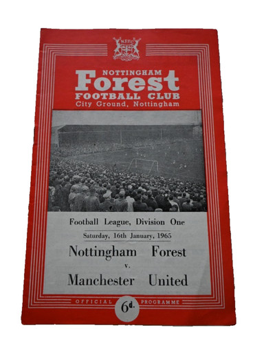 Nottingham forest programme - nottingham,