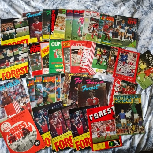 39x football programmes - ,